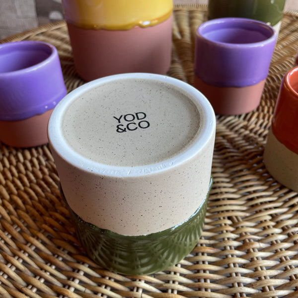 Drip Ceramic Planters by Yod + Co Pots & Planters yod and co