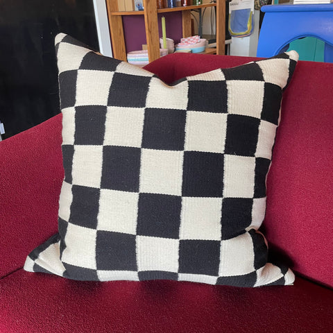 Gently Used Jonathan Adler Wool Accent Pillow - 20” x 20” Pillows CANDID HOME   