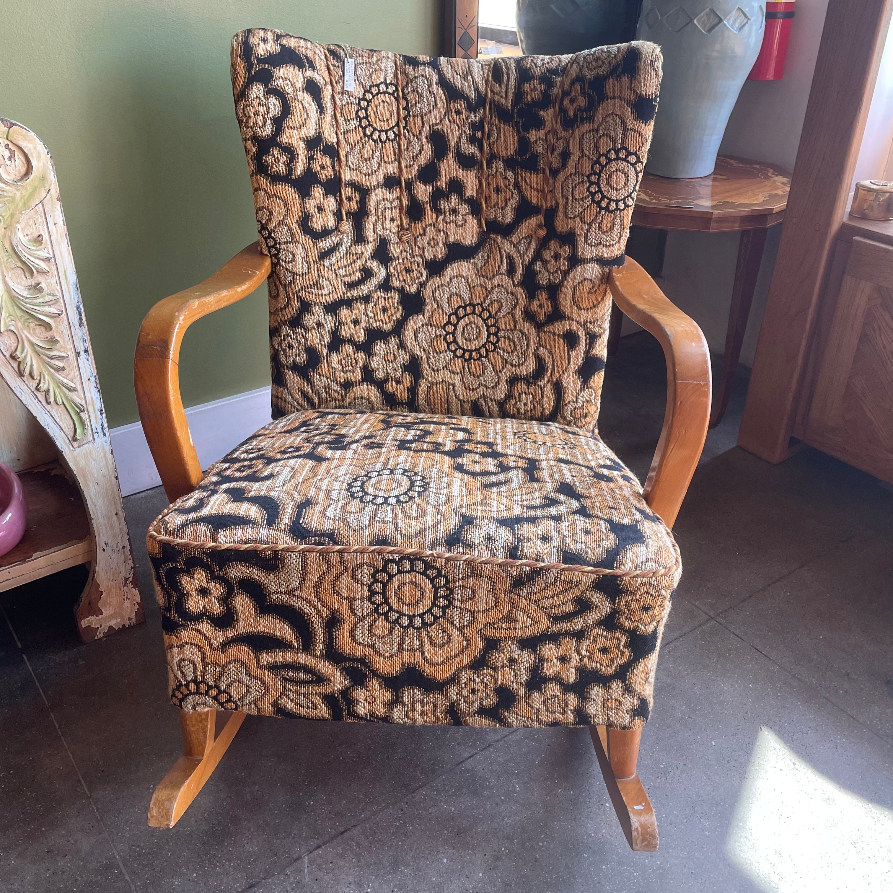 1950's Swedish Rocking Chair Chairs CANDID HOME