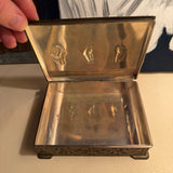 Antique Silver Jewelry Box