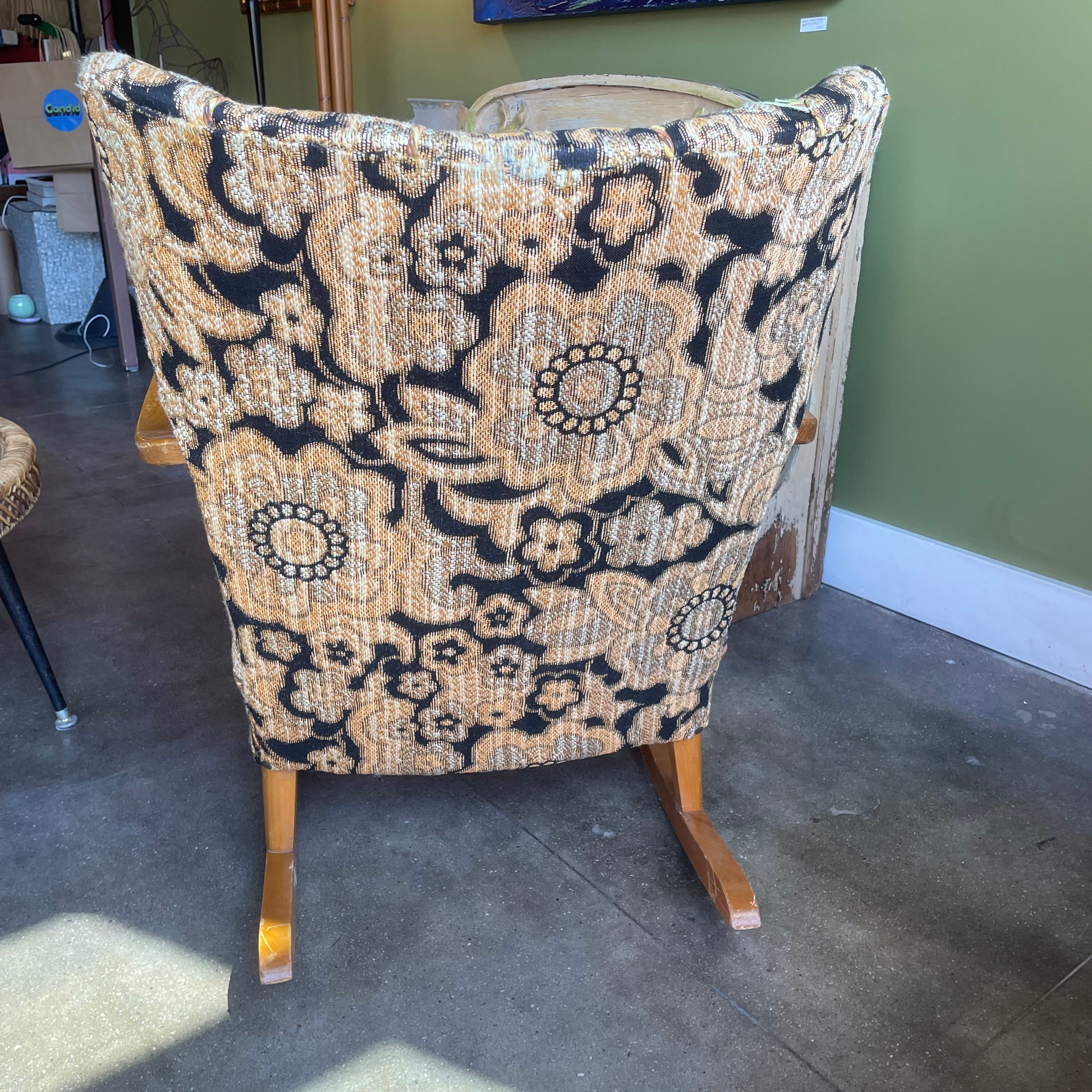 1950's Swedish Rocking Chair Chairs CANDID HOME