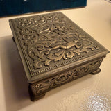 Antique Silver Jewelry Box