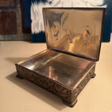 Antique Silver Jewelry Box
