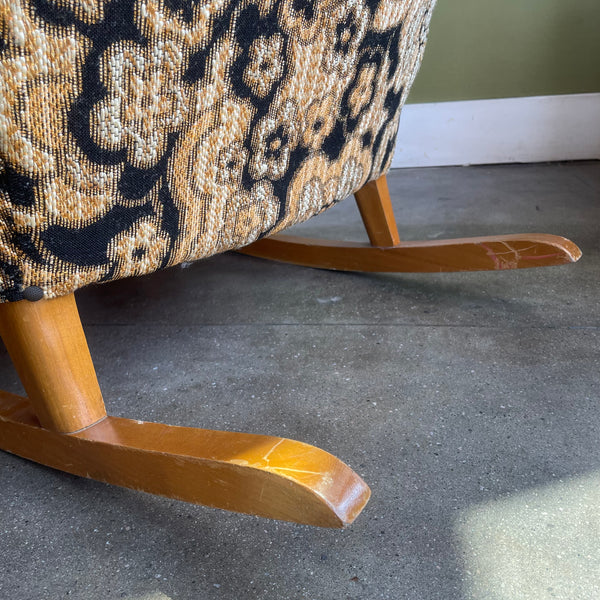 1950's Swedish Rocking Chair Chairs CANDID HOME