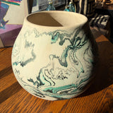 Vintage Southwestern Nemadji Clay Vase Vase CANDID HOME