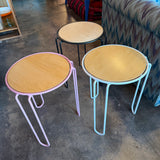 Wire Frame Stackable Stool or Side Table by New Made LA