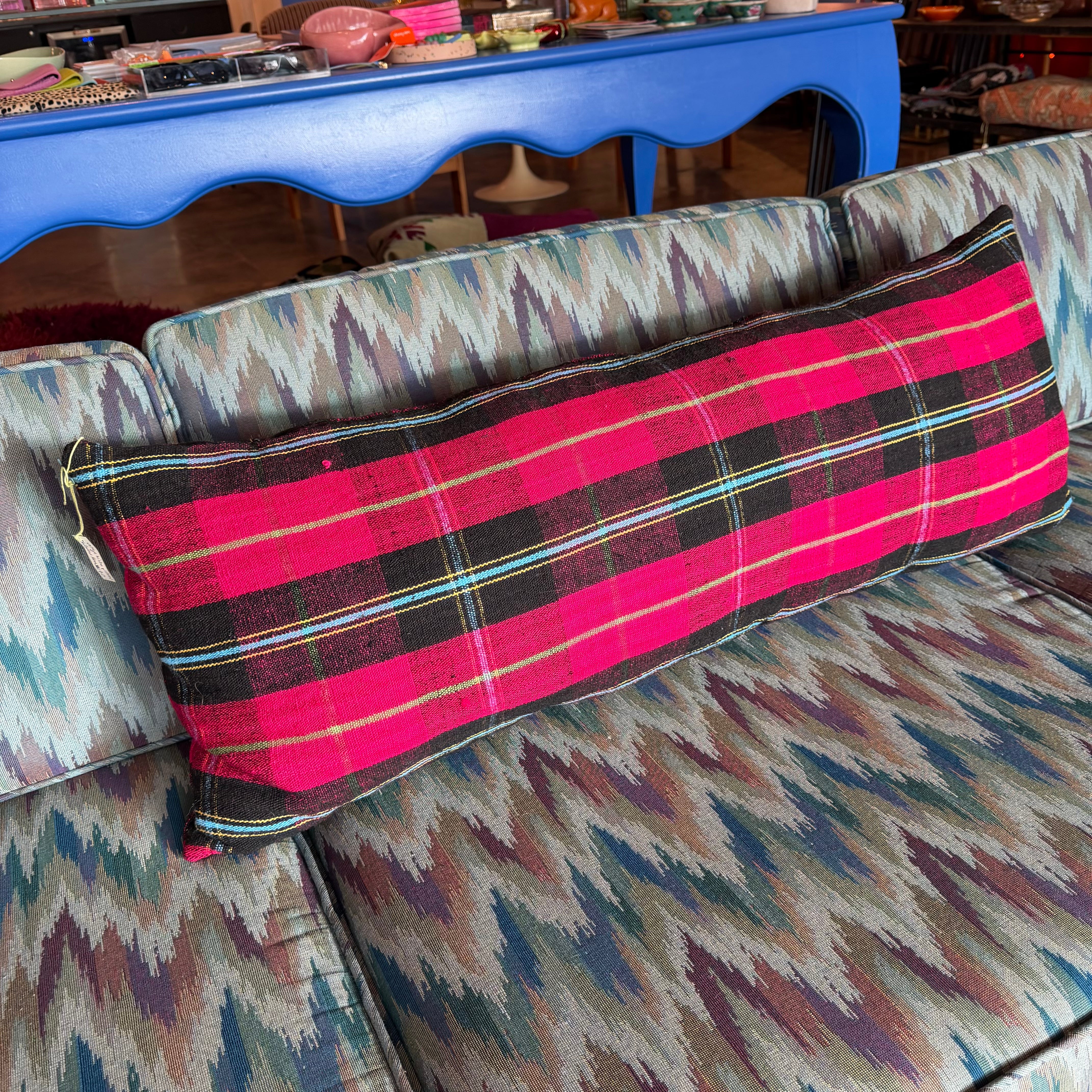 Vintage Kilim Bolster Pillows - Anjia Jalac for Candid Home