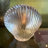 Vintage Silvestri Crystal Shell Paperweights