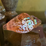 Vintage Silvestri Crystal Shell Paperweights