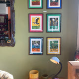 MCM Vintage Alphabet Art by C.B. Falls Artwork CANDID HOME