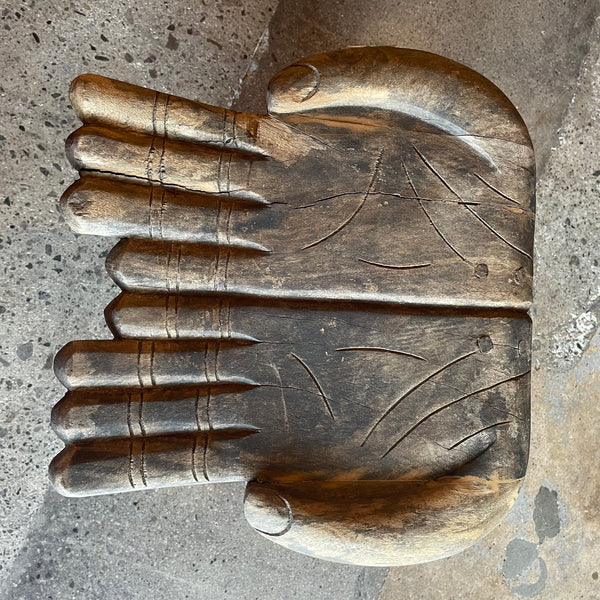 Vintage Carved Wooden Hand Chair Chairs CANDID HOME