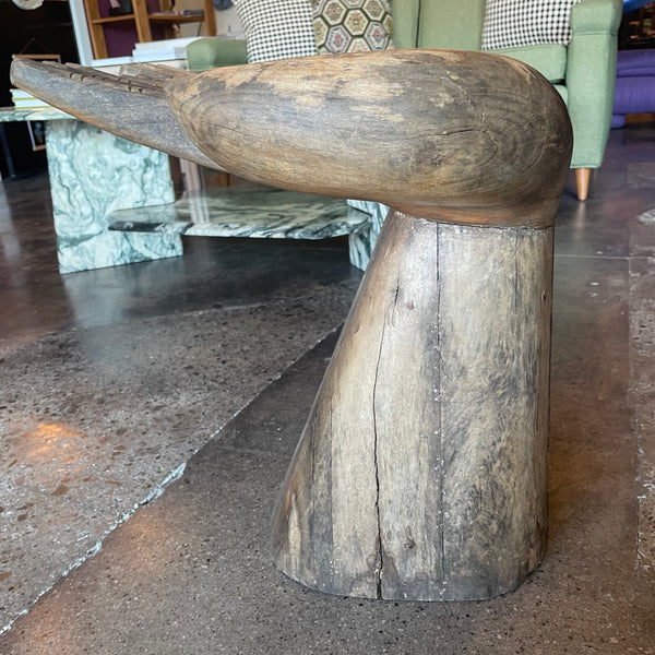 Vintage Carved Wooden Hand Chair Chairs CANDID HOME