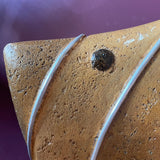 1970's Vintage Stone Fish styling object CANDID HOME