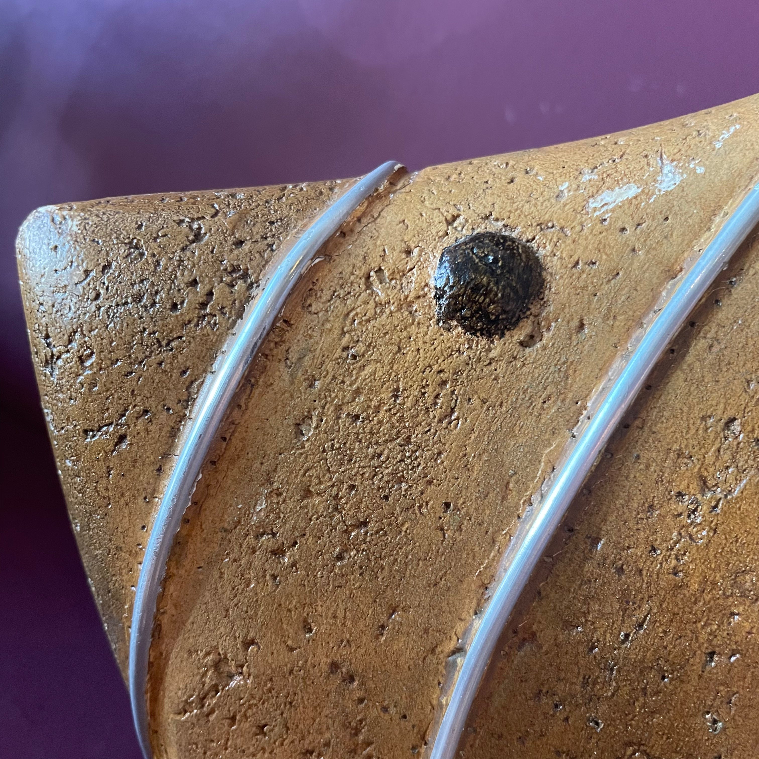 1970's Vintage Stone Fish styling object CANDID HOME