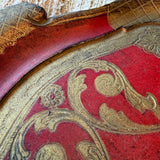 1950's Vintage Italian Handpainted Tray tray CANDID HOME