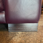 1980's Vintage Italian Leather Sofa by Natuzzi Sofa john ahmad rugs
