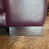 1980's Vintage Italian Leather Sofa by Natuzzi Sofa john ahmad rugs