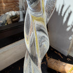 1960's Vintage Murano Glass Twisted Lamp lamp CANDID HOME