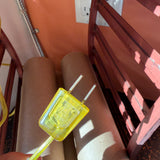 1960's Vintage Murano Glass Twisted Lamp lamp CANDID HOME