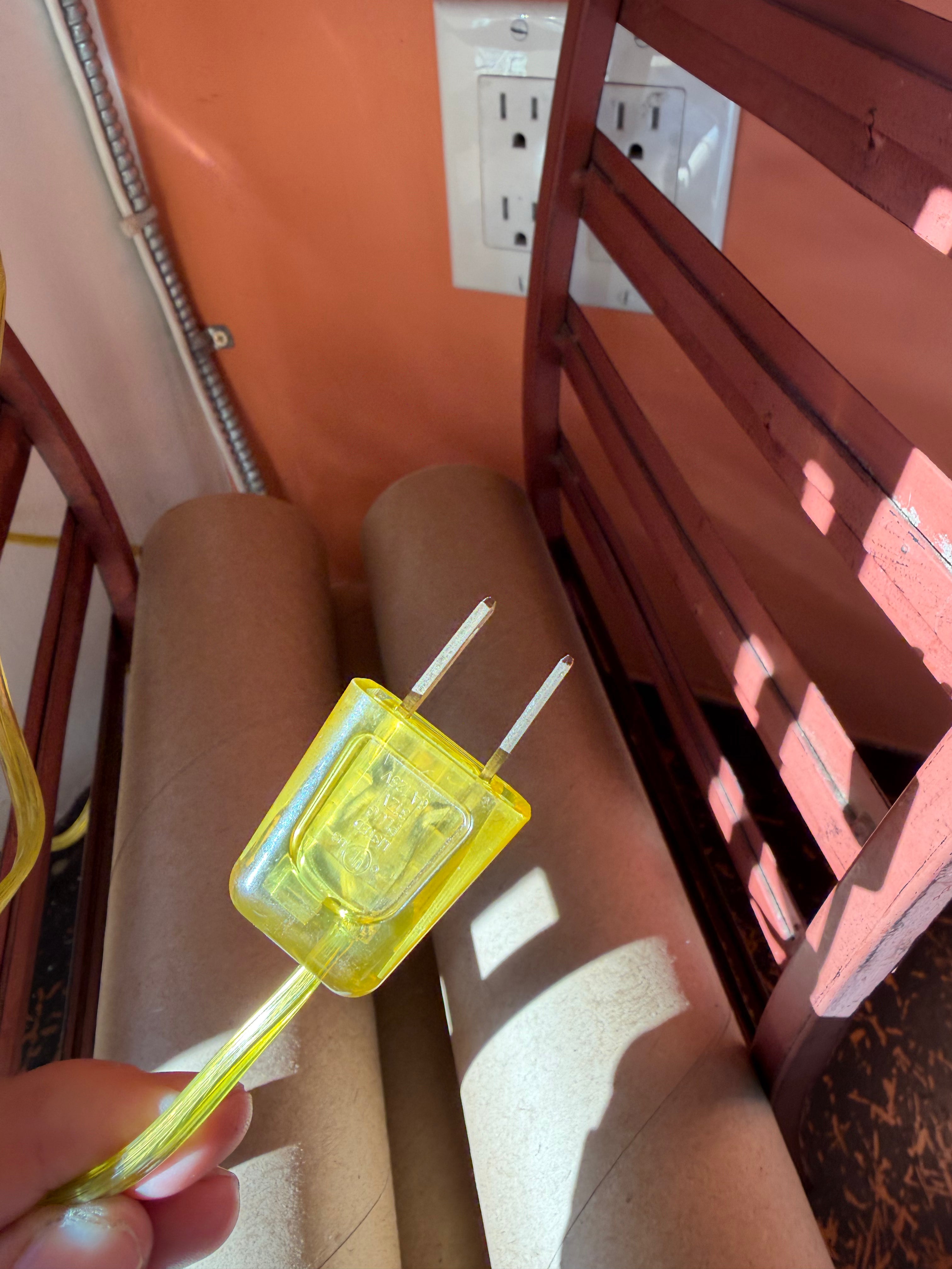 1960's Vintage Murano Glass Twisted Lamp lamp CANDID HOME