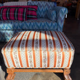 Antique Clawfoot Ottoman ottoman CANDID HOME