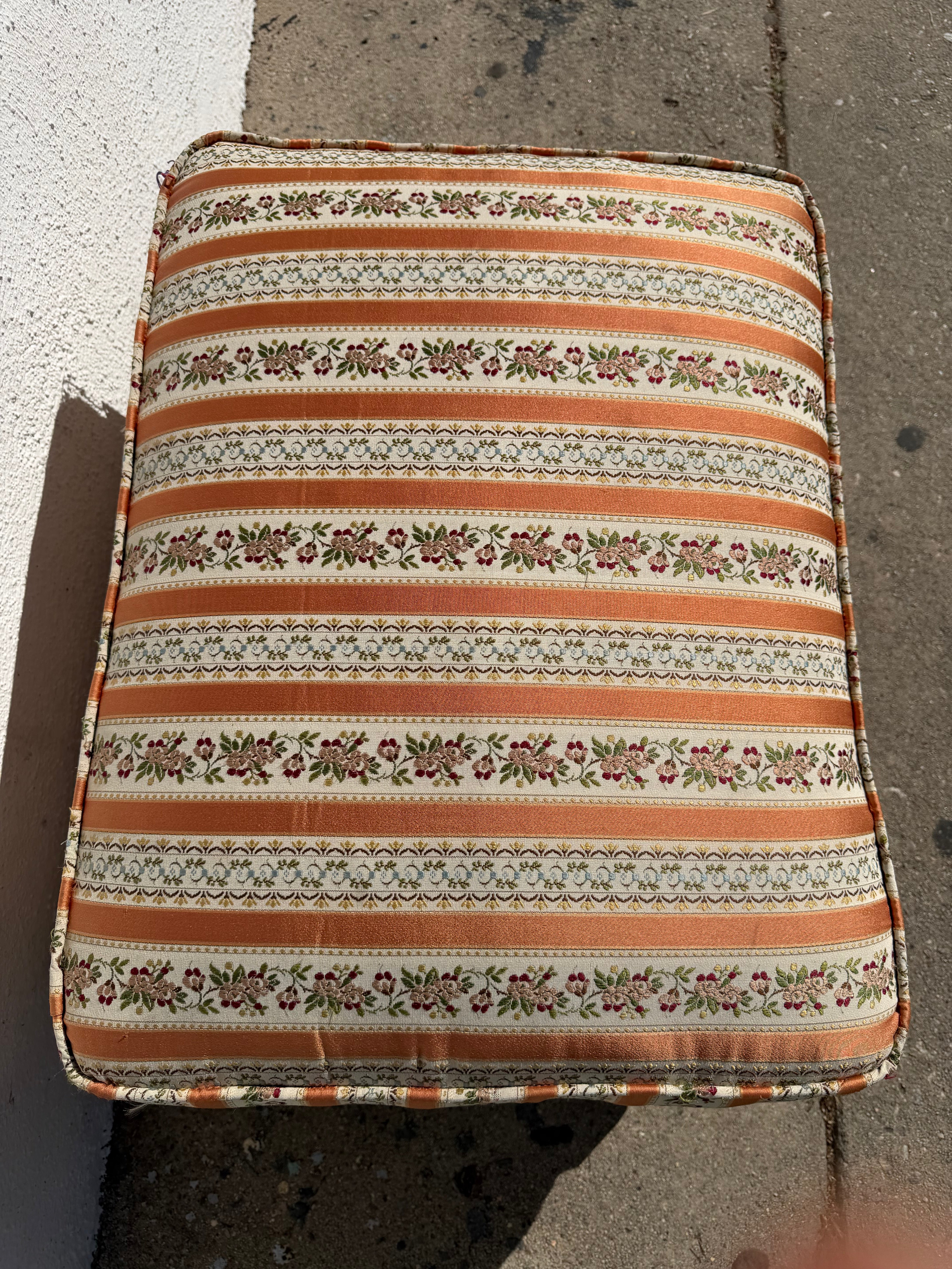 Antique Clawfoot Ottoman ottoman CANDID HOME