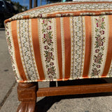 Antique Clawfoot Ottoman ottoman CANDID HOME