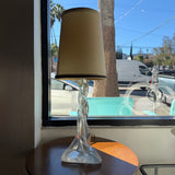 1960's Vintage Murano Glass Twisted Lamp lamp CANDID HOME