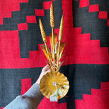 Antique Italian Brass Double Sconce - A Pair Lighting CANDID HOME