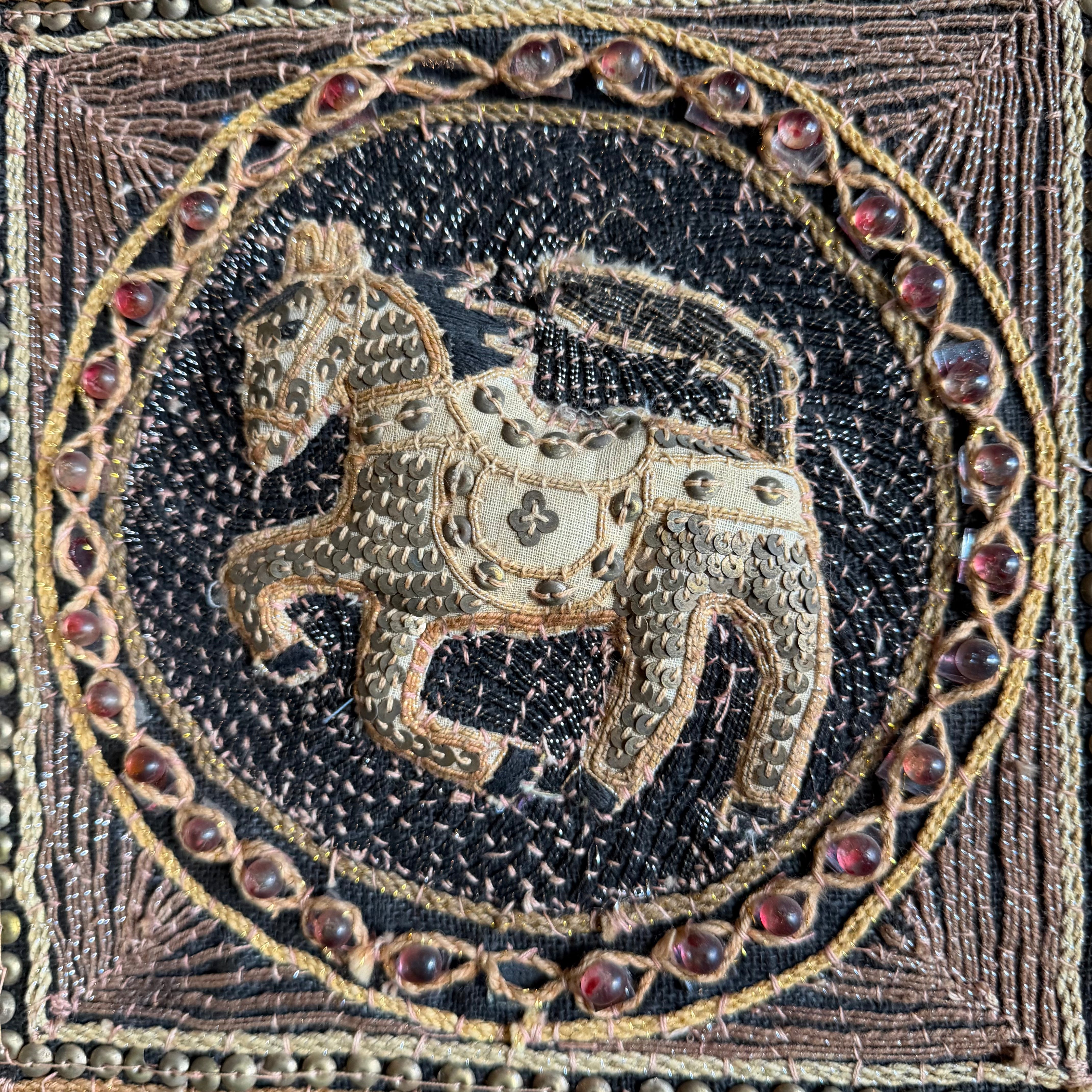 Mid-century Thai Framed Textile Art - Price for Each Artwork CANDID HOME