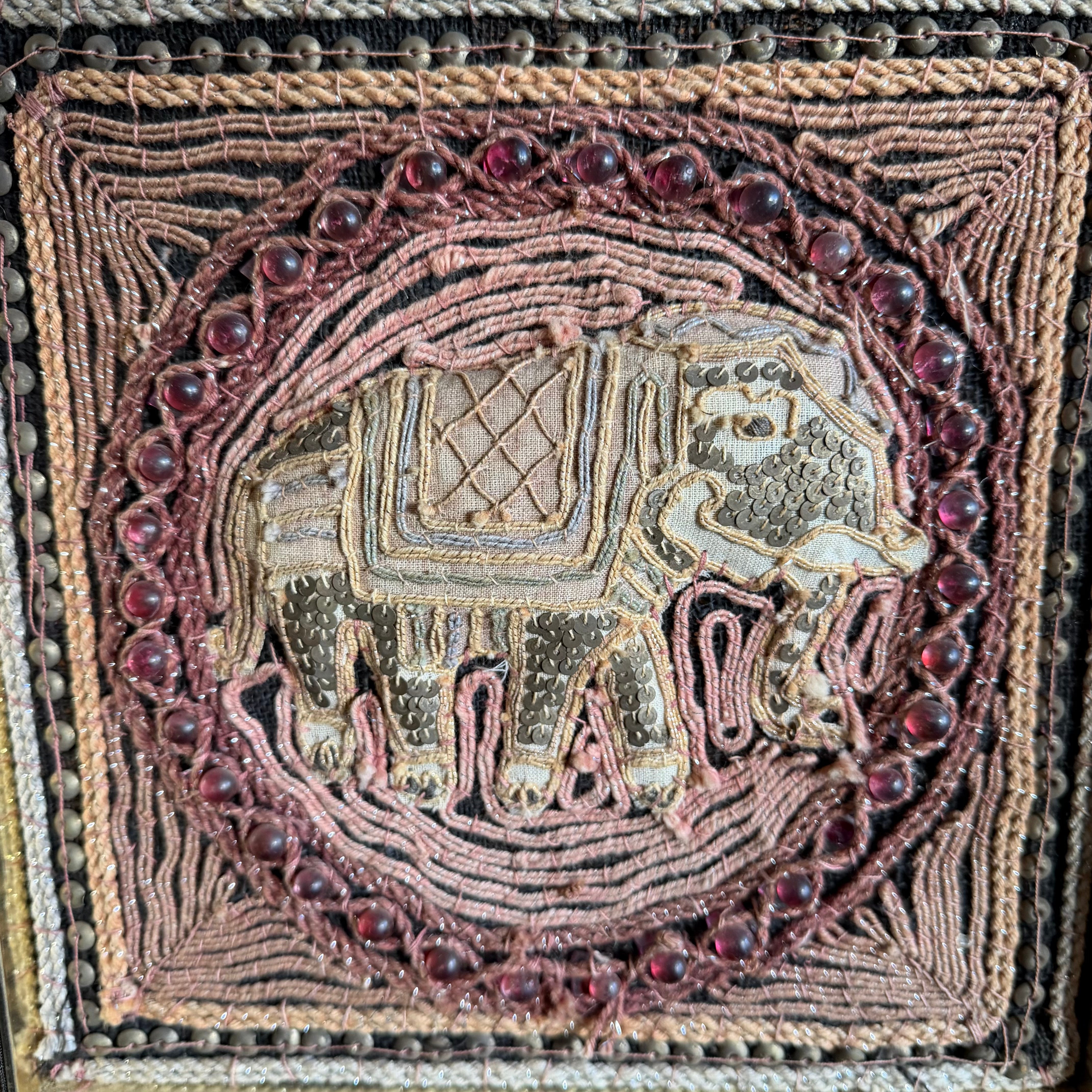 Mid-century Thai Framed Textile Art - Price for Each Artwork CANDID HOME