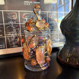 Vintage Jeweled Apothecary Jar Jar CANDID HOME