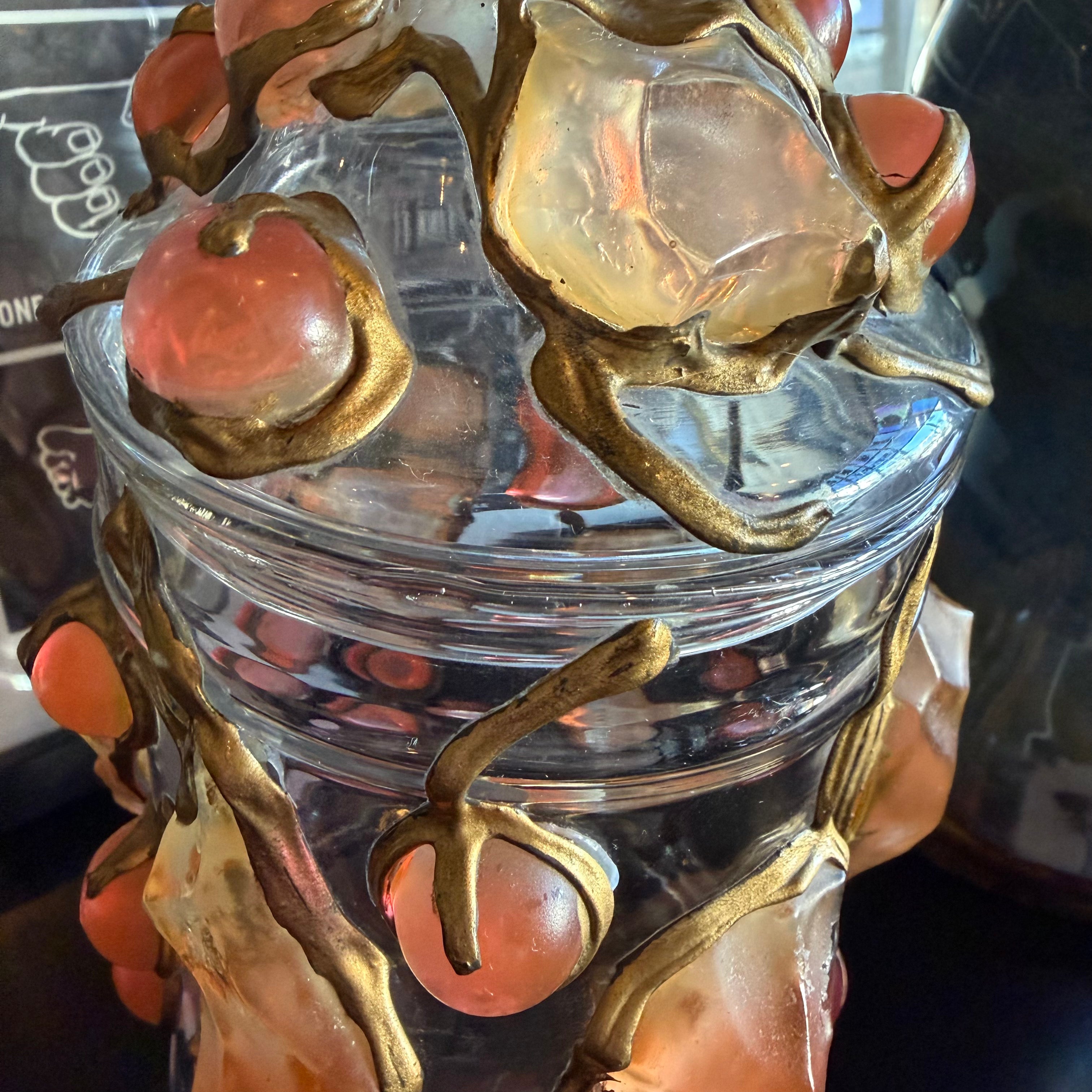 Vintage Jeweled Apothecary Jar Jar CANDID HOME