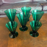 Vintage Footed Tumbler Glasses Drinking Glasses CANDID HOME