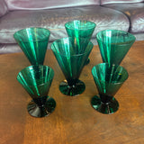 Vintage Footed Tumbler Glasses Drinking Glasses CANDID HOME