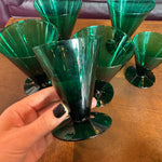 Vintage Footed Tumbler Glasses Drinking Glasses CANDID HOME Small