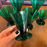 Vintage Footed Tumbler Glasses Drinking Glasses CANDID HOME Small