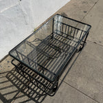 Vintage Iron Coffee Table - 40" L coffee table CANDID HOME