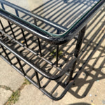 Vintage Iron Coffee Table - 40" L coffee table CANDID HOME