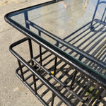 Vintage Iron Coffee Table - 40" L coffee table CANDID HOME