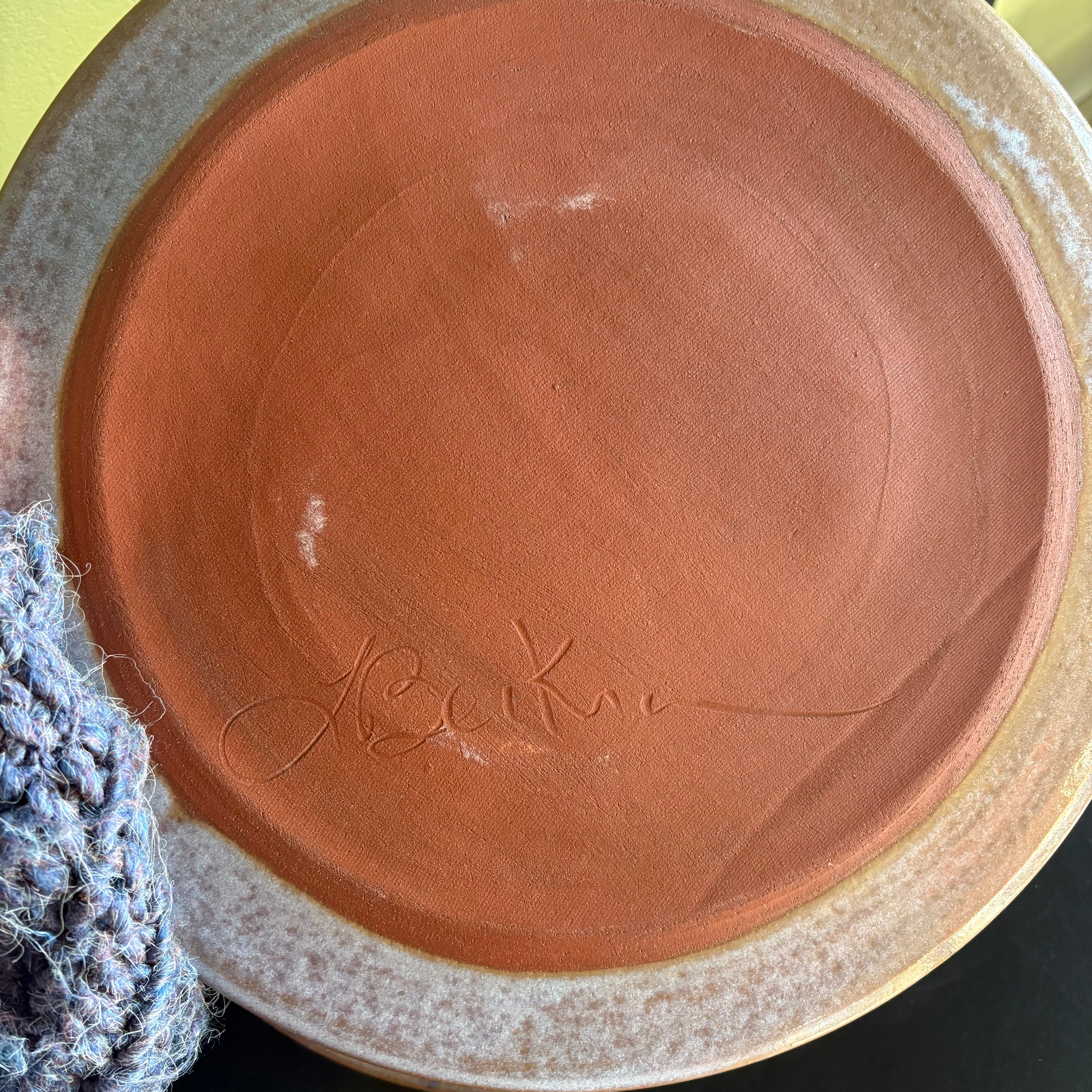 1970s Stoneware Plates - 2 Available Dinnerware CANDID HOME