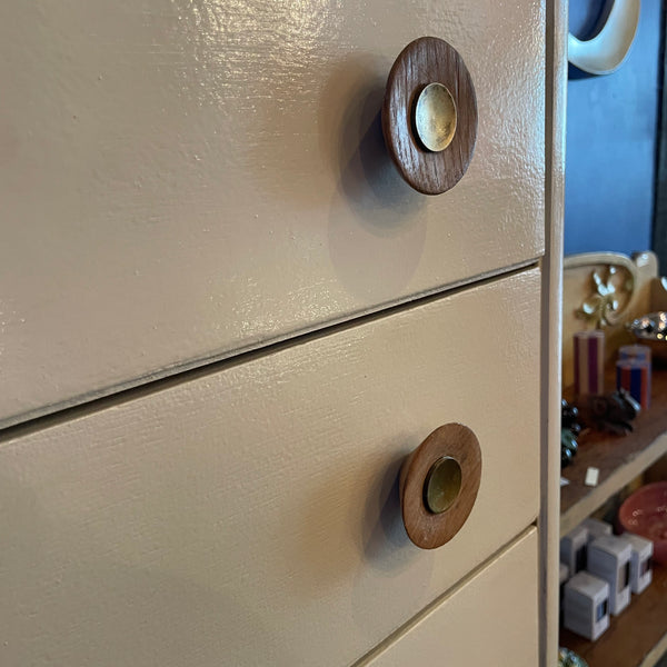 1940's Vintage Art Deco Dresser by Morris Sanders for Mengel