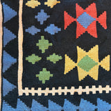 Vintage Turkish Kilim Rug - 41" x 58"