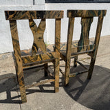 Vintage Marble Paper Kids Table + Chair Set kids furniture CANDID HOME