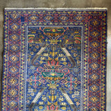Vintage Afghan Baluchi Rug - 3'9" x 7'1" Rugs CANDID HOME
