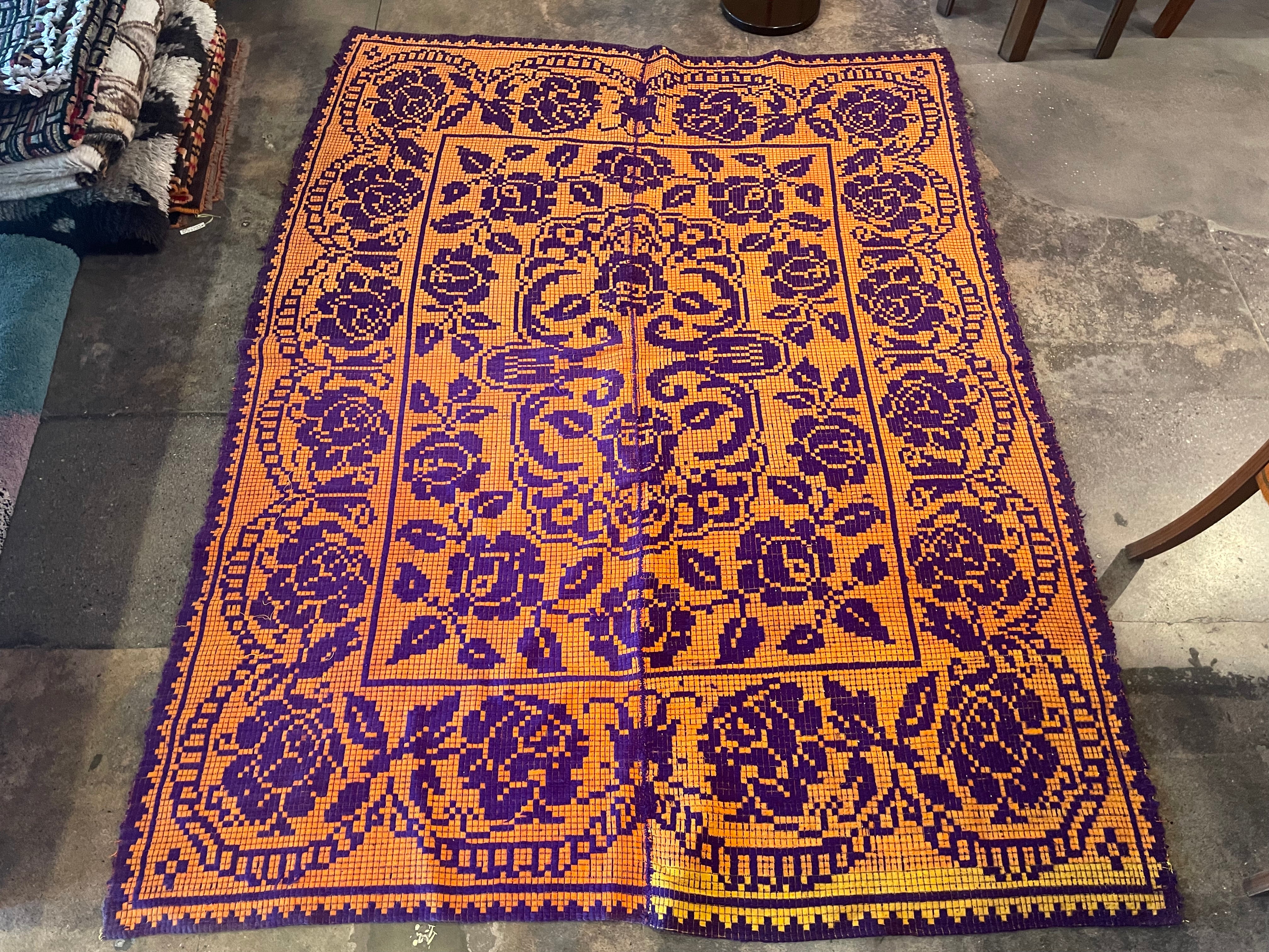 Vintage Turkish Rug - 60" x 80" Rugs CANDID HOME