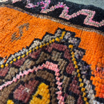 Vintage Small Turkish Rug - 18.5" x 35" Rugs CANDID HOME