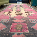Vintage Turkish Kilim Runner - 3'3" x 8'8" runner CANDID HOME