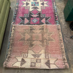 Vintage Turkish Kilim Runner - 3'3" x 8'8" runner CANDID HOME