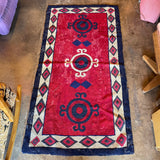 Early 1900's American Rag Rug - 36" x 70"